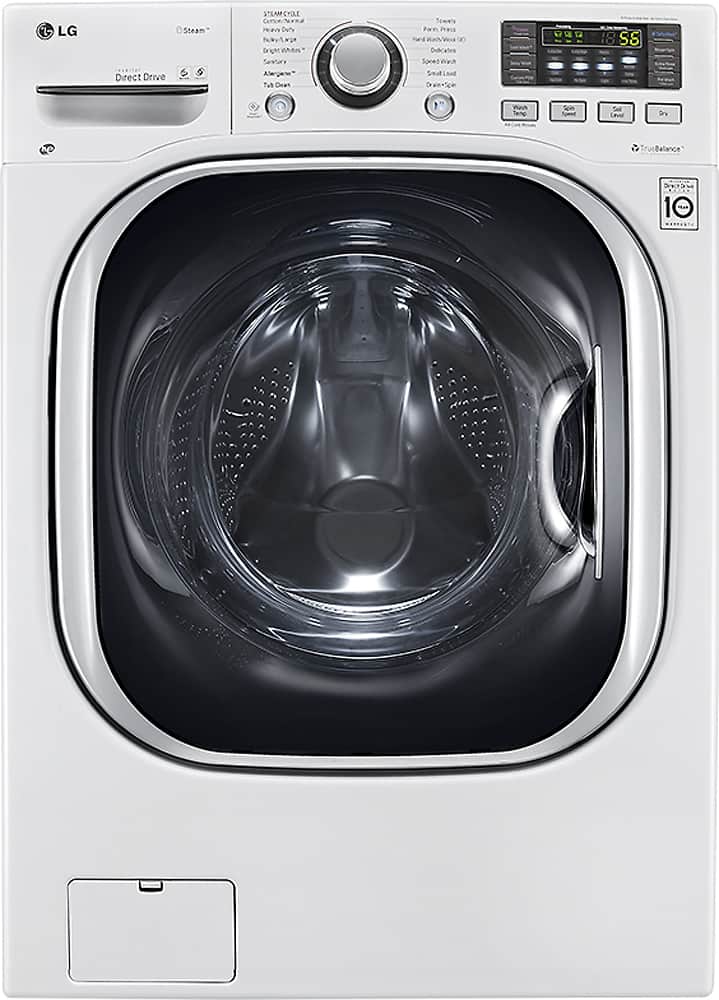 LG WM3988HVA All-In-One Washer Dryer Combo Ventless Graphite Steel