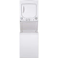 GE GUD24GSSMWW 24 Inch Compact Gas Laundry Center Washer Dryer White