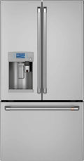 Café CYE22UP2MS1 Counter-Depth French Door Smart Refrigerator Stainless Steel