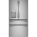 GE PVD28BYNHFS 4 Door French Door Refrigerator Fingerprint Resistant Stainless