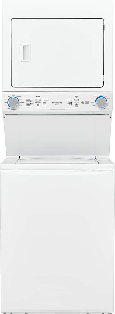 Frigidaire FLCE7522AW Electric Stacked Laundry Center – Scratch & Dent Open Box | Apartment – Detroit