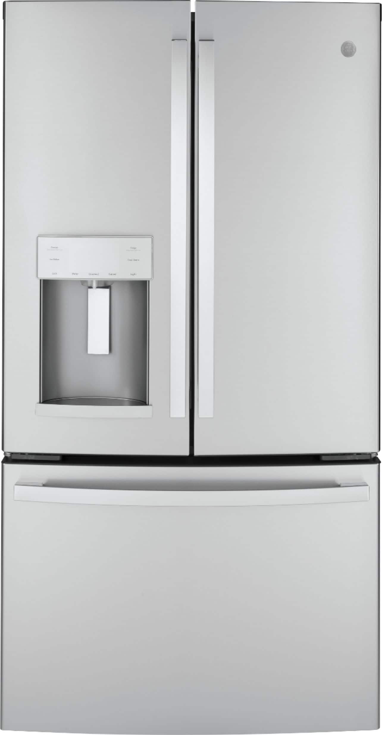 GE GYE22GYNJFS Counter-Depth French Door Refrigerator Stainless Steel