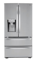 LG LRMXS2806S 28 Cu Ft French Door Refrigerator Stainless Steel