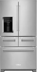 KitchenAid KRMF706ESS 5 Door French Door Refrigerator Stainless Steel