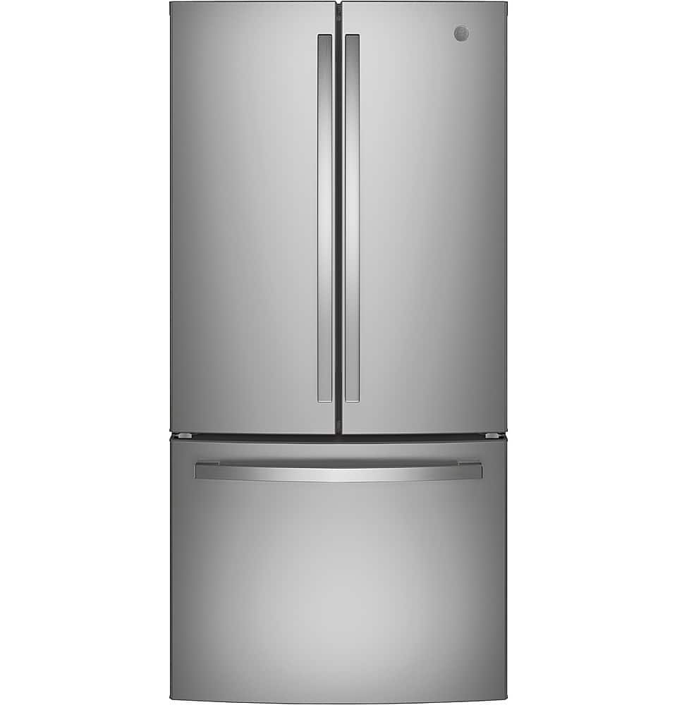 GE GNE25JMKYFES French Door Refrigerator Fingerprint Resistant Stainless