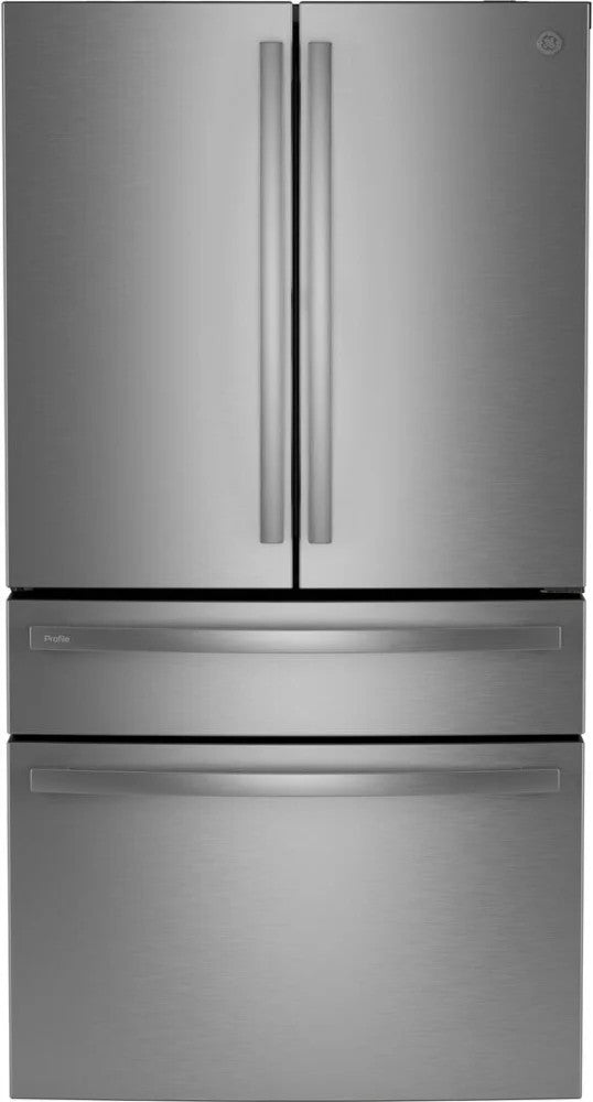 GE Appliances PGD29BYTBFS 4-Door French Door Refrigerator (Temporary Stock Photo) - Scratch & Dent Open Box | AutoFill Water - Detroit