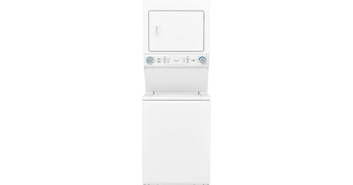 Frigidaire FLCE7522AW Electric Stacked Laundry Center (Temporary Stock Photo) - Scratch & Dent Open Box | Apartment - Detroit