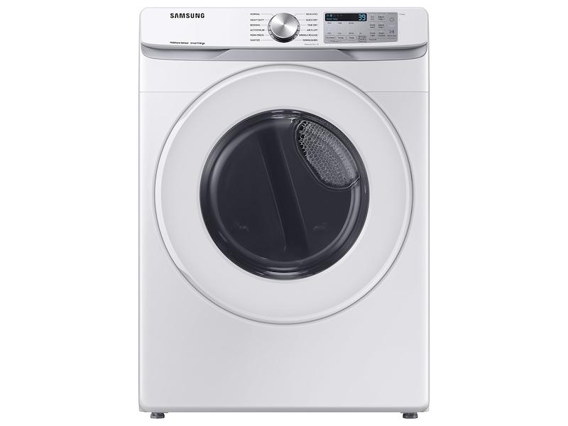 Samsung DVE51CG8000W Electric Smart Dryer (Temporary Stock Photo) - Scratch & Dent Open Box | Large Capacity - Detroit