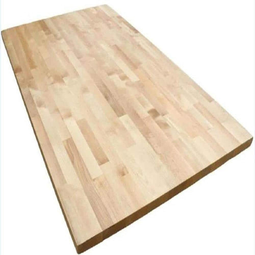 8ft A Grade Birch Butcher Block Countertop – Unfinished Solid Wood, Natural Grain