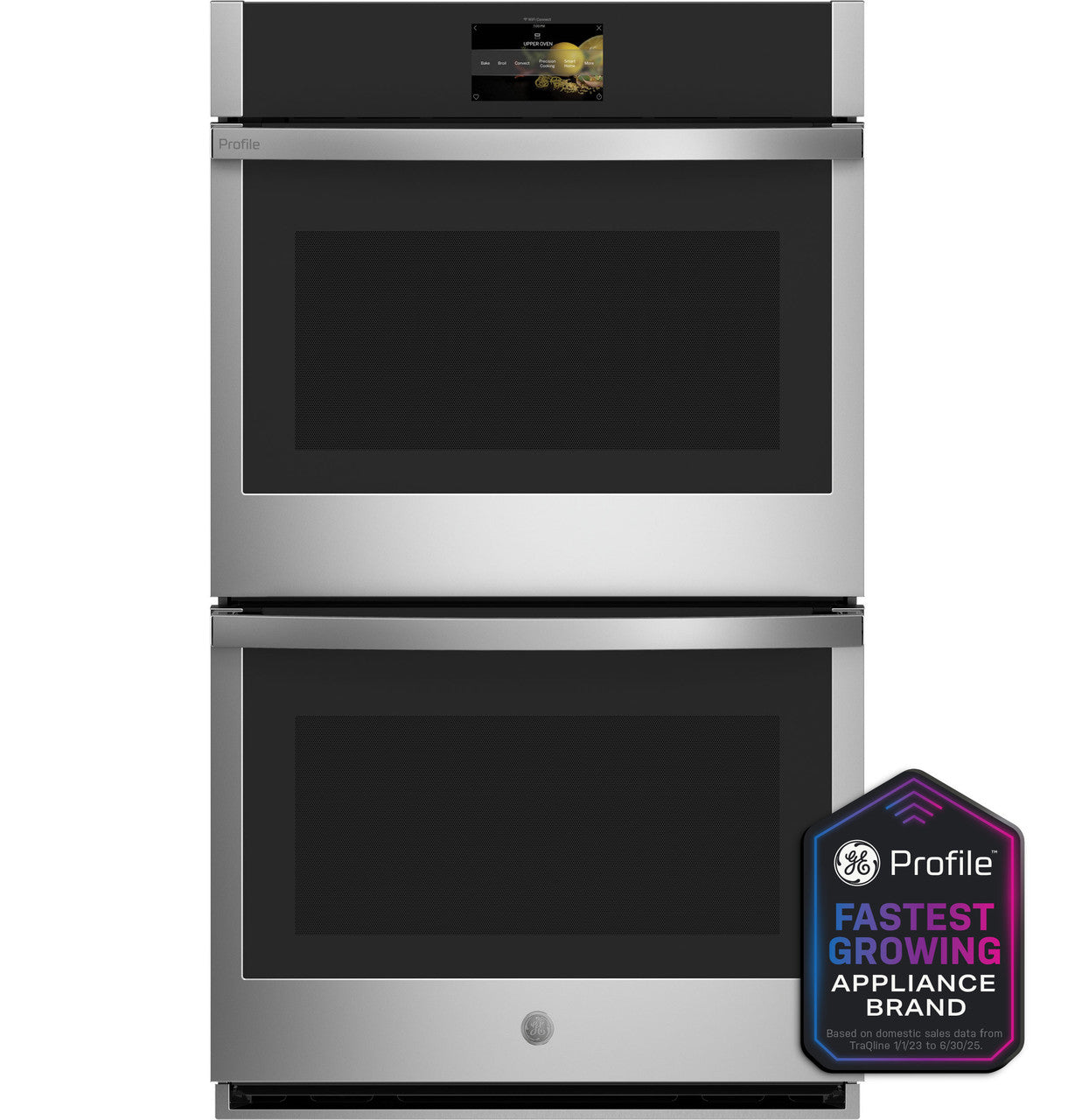 GE Profile PTD7000SNSS 30 inch stainless steel smart built-in double wall oven available as a new scratch-and-dent deal at Deals Depot in Detroit