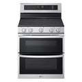 LG LDEL7324SE 30 inch stainless steel smart electric double oven range available as a new scratch-and-dent deal at Deals Depot in Detroit